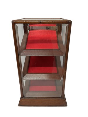 Lot 1259 - Early 20th century shop's display cabinet for displaying fountain pens for Mabie & Todd