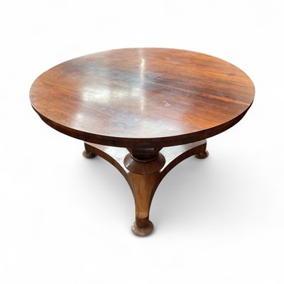 Lot 1303 - William IV rosewood pedestal breakfast