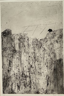 Lot 1118 - Kate Boxer (b. 1961) etching - Bear, signed and numbered 2/30, 76cm x 52cm, in glazed frame