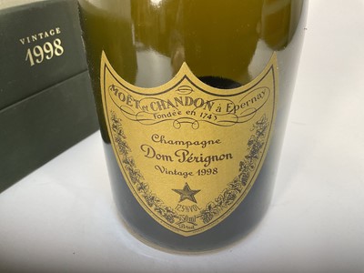 Lot 2 - One bottle, Moët & Chandon Dom Perignon champagne, vintage 1998, in original card box