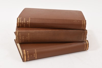Lot 775 - D. H. Lawrence, three first editions including The Virgin and The Gypsy, Secker 1930; The Lost Girl, Secker 1920; St. Mawr, Secker 1925. (3)