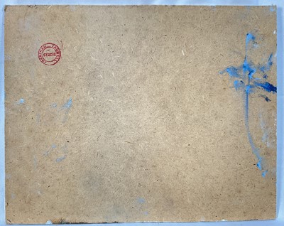 Lot 1044 - *Jonathan Trowell (1938-2013) oil sketch on board - Norfolk Marshes, signed, 20.5cm x 25.5cm, unframed. Provenance: the artist's studio, thence by family descent