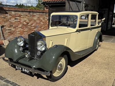 Lot 1937 Rolls-Royce 25/30 Landaulet by Hooper & Co. Registration CTF 540