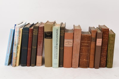 Lot 838 - Collection of Suffolk antiquarian books, including Hollingsworth - History of Stowmarket, 1844, Kirby - Suffolk Traveller, second edition, Richard Cobbold - Valentine Verses, 1827, various other...