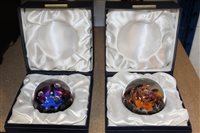 Lot 2197 - Four Caithness paperweights - including...