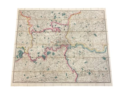 Lot 922 - James Wyld map of London