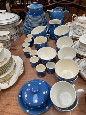 Lot 5011 - T.G. Green Blue Domino coffee set