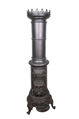 Lot 1241 - Norwegian vintage cast iron stove