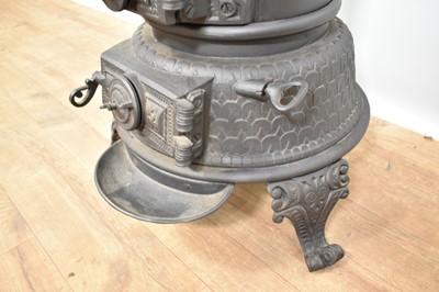 Lot 1241 - Norwegian vintage cast iron stove