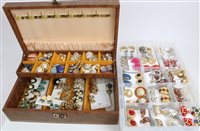 Lot 3380 - Collection of mainly 1950s - 1980s clip-on...