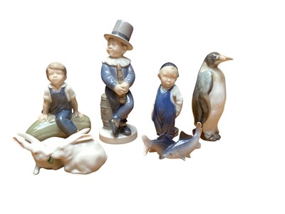 Lot 2253 - Collection of Royal Copenhagen and Bing & Grondahl figures and ornaments