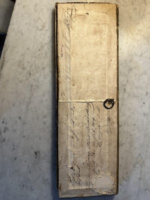 Lot 1510 - Antique, probably 17th century, carved oak frieze, depicting putto and mythical creatures, presented in a gilt and painted moulded frame, 15.5cm x 47.5cm