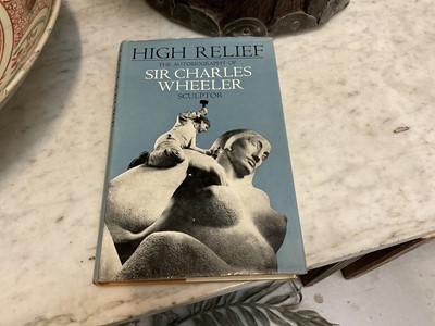 Lot 1514 - *Sir Charles Thomas Wheeler (1892-1974) carved wooden sculpture - The Madonna, believed to be a portrayal of his wife, Muriel, a sculptor and painter in her own right, NB: Wheeler was the...