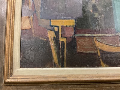 Lot 1543 - *Terry Frost (1915-2003) oil on panel - The Studio, signed, framed Provenance: Austin Desmond Fine Art Ltd., 28th February 1989