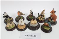 Lot 2213 - Selection of small Country Artists sculptures -...