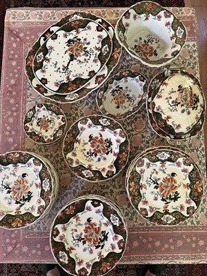 Lot 1642 - Extensive 19th century Masons ironstone dinner service