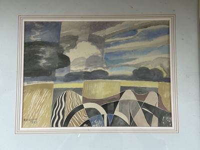 Lot 1619 - *Reginald James Lloyd (1926-2020) watercolour - Landscape, signed and dated 1993, in glazed frame