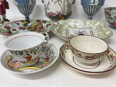 Lot 1576 - Group of 18th and 19th century ceramics