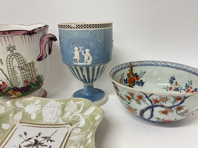 Lot 1576 - Group of 18th and 19th century ceramics