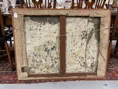 Lot 1587 - *Dorothy Steele (1927-2002) oil on canvas - The Fishmonger, framed