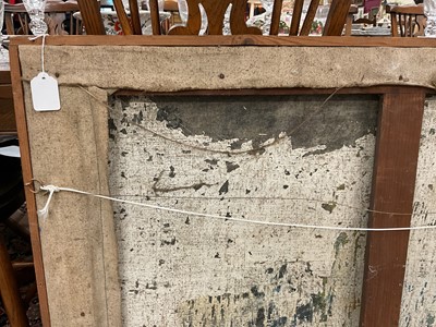 Lot 1587 - *Dorothy Steele (1927-2002) oil on canvas - The Fishmonger, framed