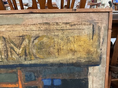 Lot 1587 - *Dorothy Steele (1927-2002) oil on canvas - The Fishmonger, framed