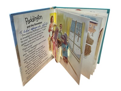 Lot 1321 - Michael Bond - Paddington bear pop up book
