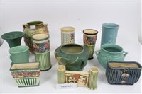 Lot 2221 - Collection of American Roseville & Weller...