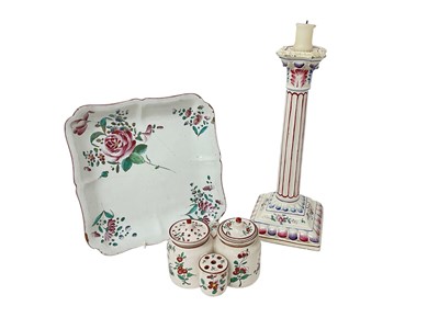 Lot 1694 - Group of faience