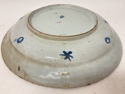 Lot 1603 - Tin glazed plate