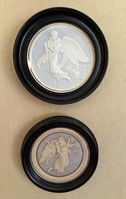 Lot 1711 - Three ceramic plaques