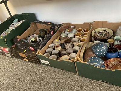 Lot 5199 - Collection of studio ceramics and other. (6)