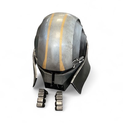 Lot 5325 - Star Wars Cyber Craft helmet (a/f) and posters
