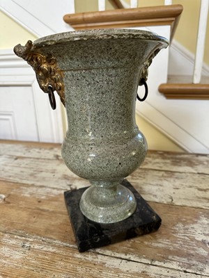 Lot 1844 - Late 18th / early 19th century ‘Porphyry’ urn