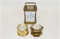 Lot 3509 - Contemporary Matthew Norman Carsriage Clocksck...