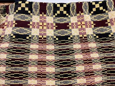 Lot 2515 - Welsh woven blanket