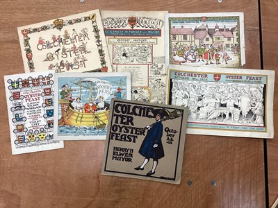 Lot 1113 - Quantity of Colchester Oyster Feast programmes