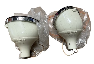 Lot 76 - Pair of Helphos car spot lamps