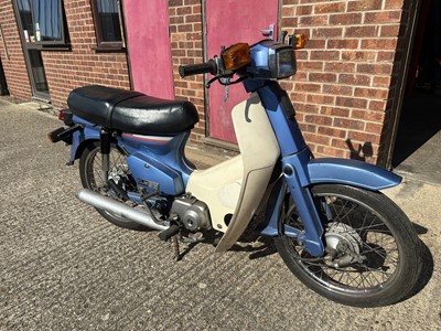 Lot 240 - 1987 Honda Cub Economy 90 motorcycle.