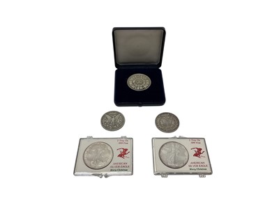 Lot 411 - U.S. - Mixed silver coinage