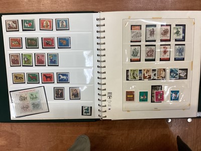 Lot 1111 - Collection of stamps, including German interest, in albums