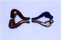 Lot 4034 - Finely Carsved and stained meerschaum cheroot...