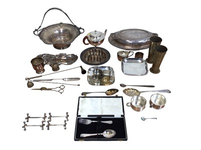 Lot 5136 - Collection of silver plate