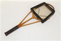 Lot 3517 - Hazells Red Star streamline tennis racket with...