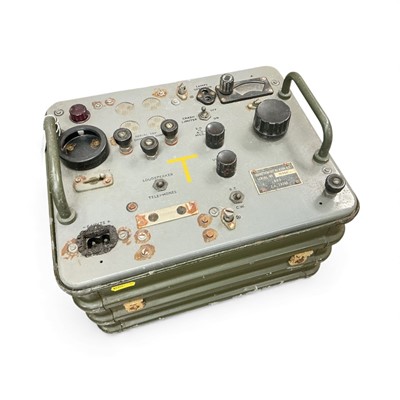 Lot 772 - Second World War Military Radio Receiver R109AT “tropicalised” version of the WW2 Army R109A receiver, made by RGD.