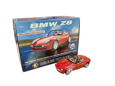 Lot 145 - Boxed Franklin Mint 1:24 scale Diecast model of a BMW Z8