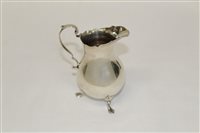 Lot 3514 - Late Victorian Silverer cream jug of baluster...