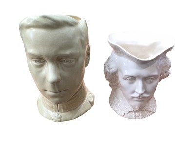 Lot 5027 - Bretby musical King Edward jug and a Copeland Shakespeare jug