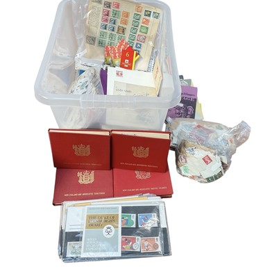 Lot 1105 - Group of stamps to include mint stamps, New Zealand. Some high value