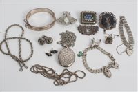 Lot 3389 - Group of Silverer and white metal...